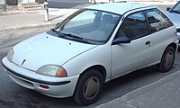 1995–2001 Pontiac Firefly 3dr hatchback, Gen II