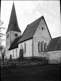 Alskogs kyrka, 1916.