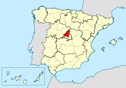 Mapa da área da arquidiocese