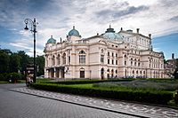 Juliusz Słowacki Theatre, Kraków, by Zawiejski