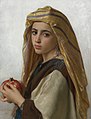 Ragazza con frutto di melograno, di William Bouguereau