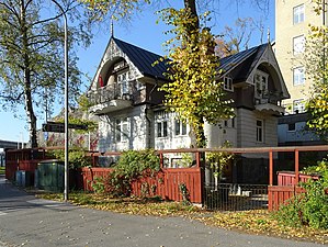 "Villa Ekefrid", byggår 1900 Gröndalsvägen 58.