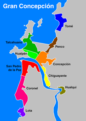 Localisation de Grand Concepción