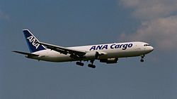 Boeing 767-300F der All Nippon Airways, geflogen von Air Japan