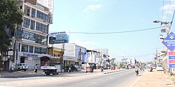 A Stretch of Ja-Ela town along the Negombo-Colombo Road