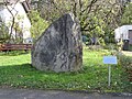 La « Pierre à enfant » à Nidda (Allemagne).