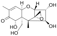 Structuurformule van nivalenol