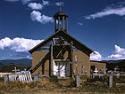 Une église catholique à Llano, New Mexico, 1940