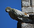 Une des gargouilles sculptées du clocher.