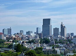 Sendai skyline