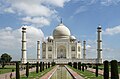 Image 59 The Mughal and English-style garden leading to the Taj Mahal. (from History of gardening)