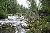 Virenoja Rapids and ruins of an old mill, Orimattila