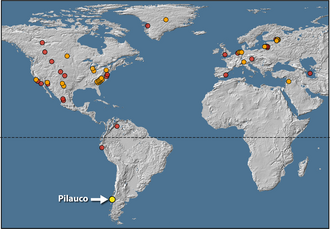 53 Younger Dryas boundary sites