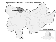 Bohaté Málkovice na mapě