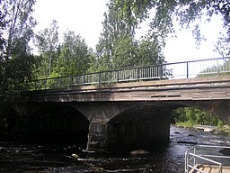 Vipulankoski nära utloppet ur Kotaselkä.