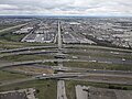 Highway 401 at the interchange with Highway 410 and Highway 403 in Mississauga