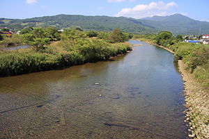 胆振幌別川 2012年8月21日撮影