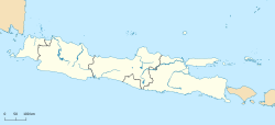 Sukabumi Regency is located in Java