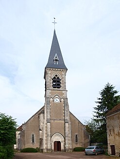 L'église Saint-Mammès.