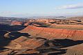 Der Red Canyon am Wyoming Highway 28 südlich von Lander