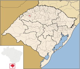 Mato Queimado – Mappa