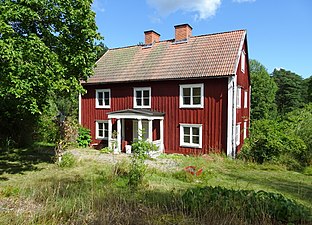 Statarbostad vid Rudboda gård.