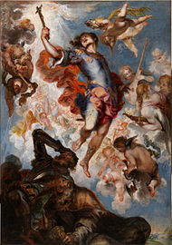 Apoteosis de San Hermenegildo (1654), de Francisco Herrera'l Mozu, Muséu del Prado, Madrid.