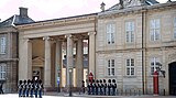 Columnata a Palau d'Amalienborg (1794-1795) per C. F. Harsdorff