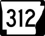 Highway 312 marker