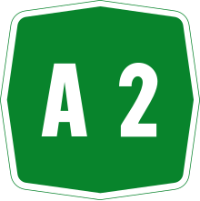 Autostrada A2 Italia.svg