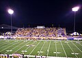 The east stands, built in 2003, are the primary student section.