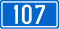 D107 state road shield