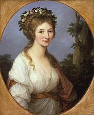 Grevinnan Dorothea von Medem 1785.