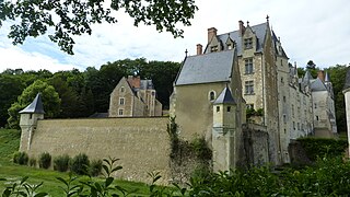 La vue depuis le chemin d'accès.