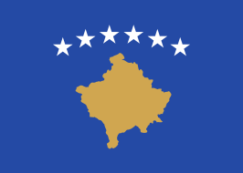 ? Onofficiële vlag van Kosovo