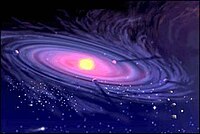 Image of a galaxy.