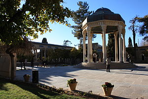 Tomb o resident 14t-century poet Hafiz