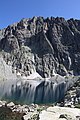 Il Lago di Cima d'Asta con l'omonima cima