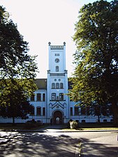 Landgericht van Aurich in het Schloss (kasteel) uit 1855