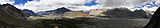 A panoramic view over the Nubra Valley