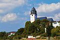 Evangelische Sankt-Laurentius-Kirche mit Kirchhof