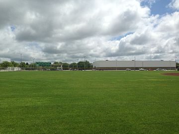 Rear of Valparaiso High School, July 2014