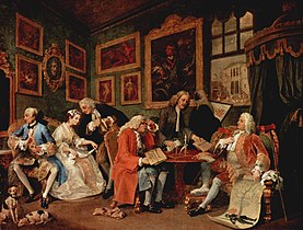 William Hogarth - Marriage à-la-mode (1743)