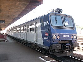 SNCF treinstel Z 99581 in 2010 te Belfort