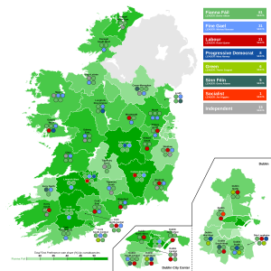 Elecciones generales de Irlanda de 2002