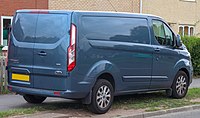 Ford Transit Custom (United Kingdom; facelift)