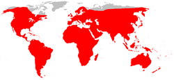 Mapa de distribución