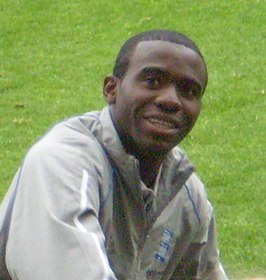 Muamba als speler van Birmingham City in 2007.