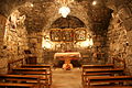 Chapel of Saint Ananias, Damascus, Syria, an early example of a Christian house of worship; built in the 1st century AD