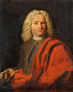 Portrait d'un noble, tableau (1719).